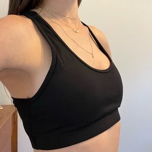 #Koral Activewear Black Infinity Sports Bra